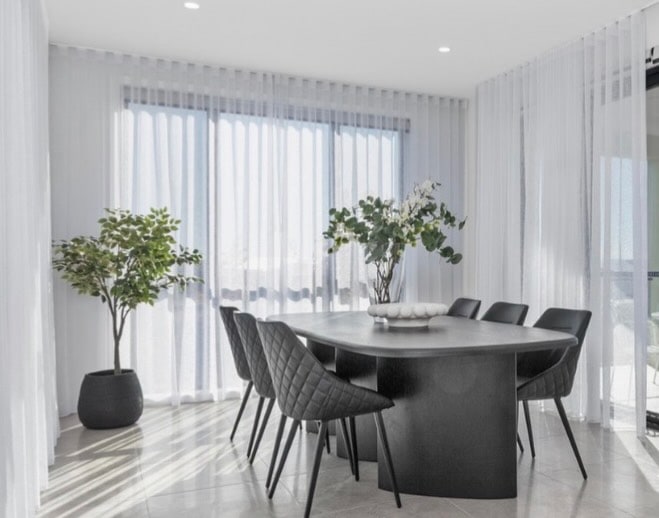 Elegant dining space